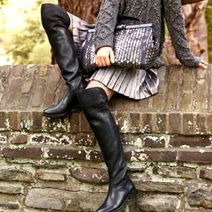 Tory Burch Simone Over The Knee Leather Boots💕